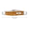Case Cutlery Knife, Case Smooth Antique Bone Large Stockman 58204 - alternate 2